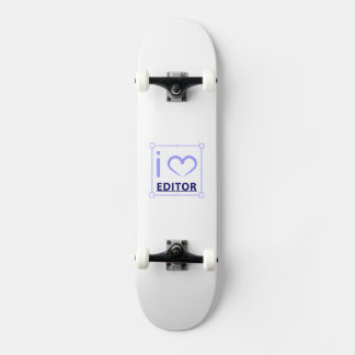 Ich bin Redakteurin Skateboard