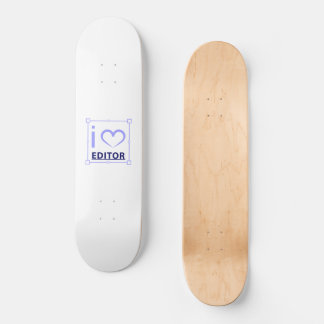 Ich bin Redakteurin Skateboard