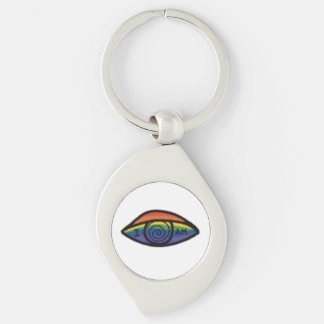 ICH BIN Regenbogen-Stolz Schlüsselanhänger