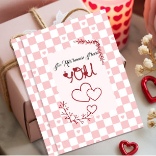 Ich bin reich, weil ich dich habe, Valentine Feiertagskarte