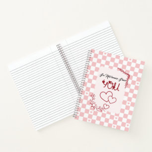 Ich bin reich, weil ich dich habe, Valentinstag Notizbuch