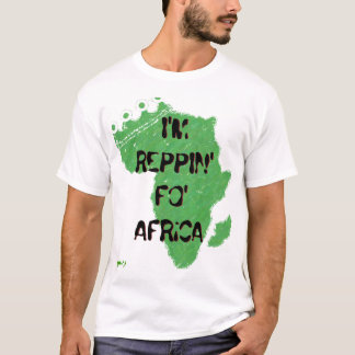 Ich bin REPPIN FO Afrika T-Shirt