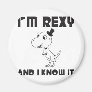 Ich bin Rexy und ich kenne es Magnet