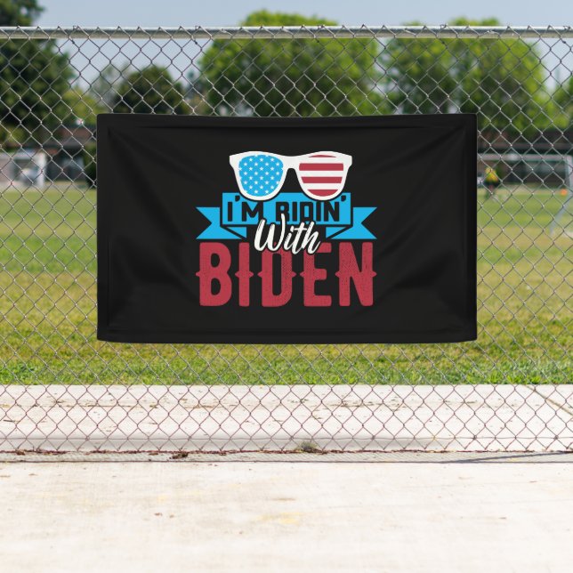 Ich bin Ridin mit Biden Banner (Insitu)