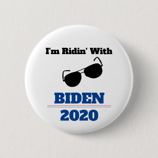 Ich bin Ridin' mit Biden im Jahr 2020 Button