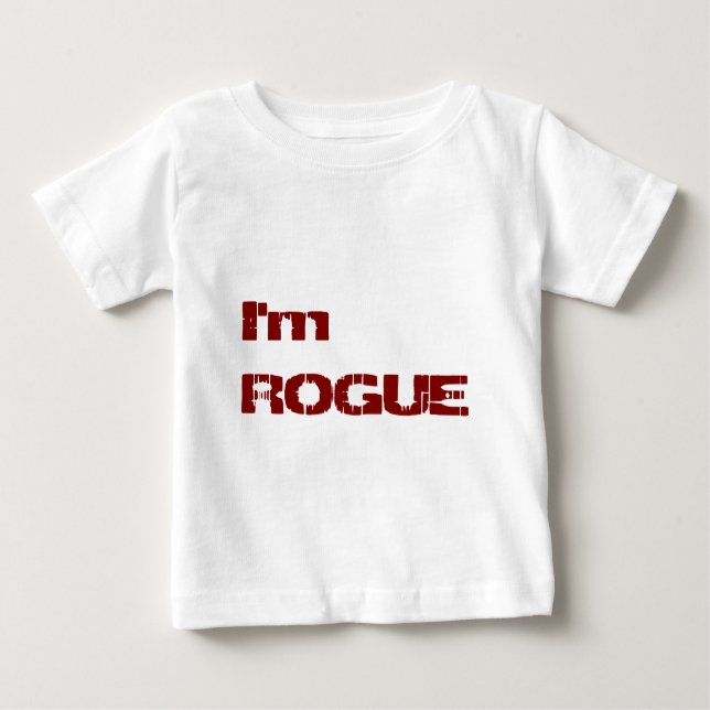 Ich bin ROGUE Baby T-shirt (Vorderseite)