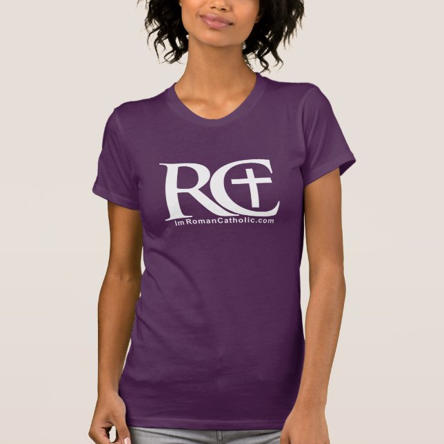 Ich bin römisch-katholisch T-Shirt (Vorderseite)