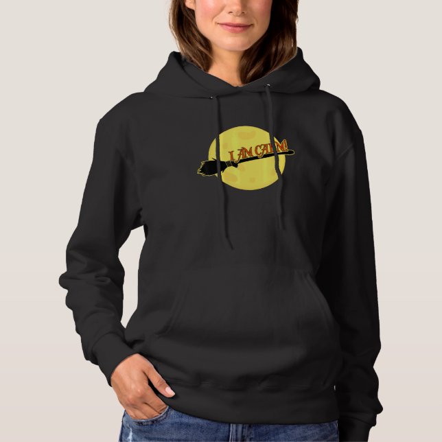 Ich bin ruhig hoodie (Vorderseite)