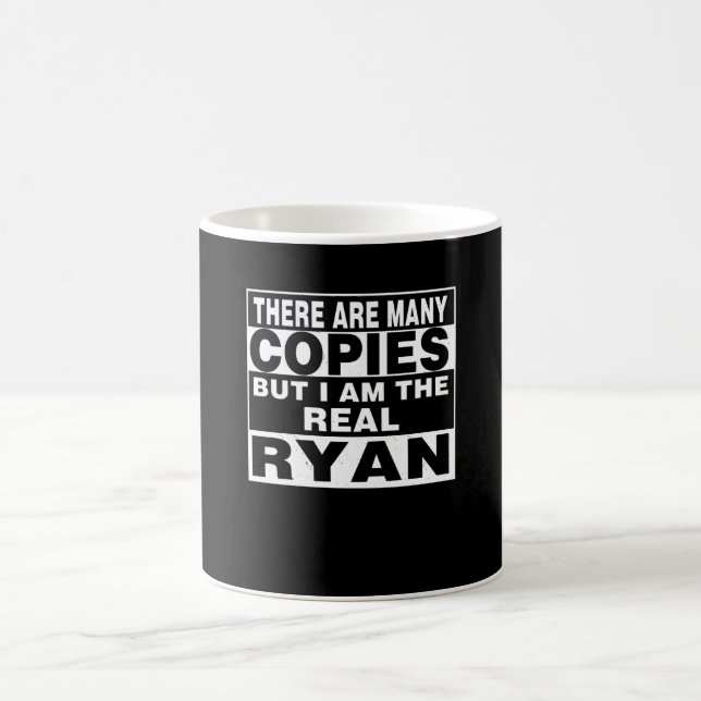 Ich bin Ryan Funny Personalisiertes Geschenk Kaffeetasse (Mittel)
