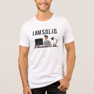 Ich bin S.O.L.I.D. Tri-Blend Shirt
