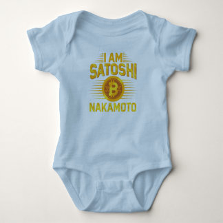 Ich bin Satoshi Nakamoto Baby Strampler