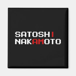 ICH BIN SATOSHI NAKAMOTO MAGNET