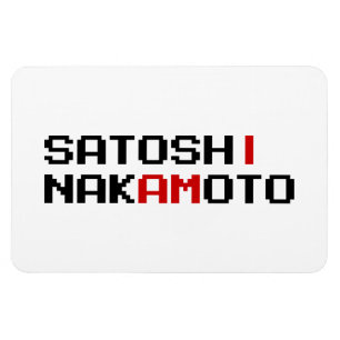 ICH BIN SATOSHI NAKAMOTO MAGNET