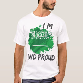 Ich bin Saudi-Arabier und stolz T-Shirt