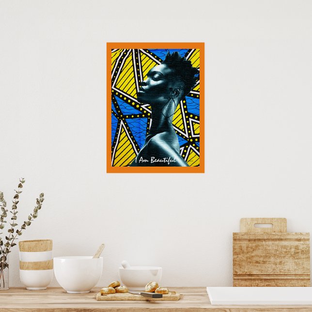 Ich bin schön poster (Von Creator hochgeladen)