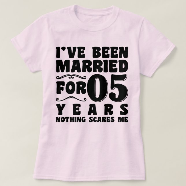 Ich bin schon seit 50 Jahren Verheiratet T-Shirt (Design vorne)