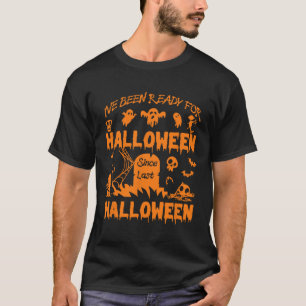 Ich bin schon zu Halloween-lustig Spooky Pumpkin b T-Shirt