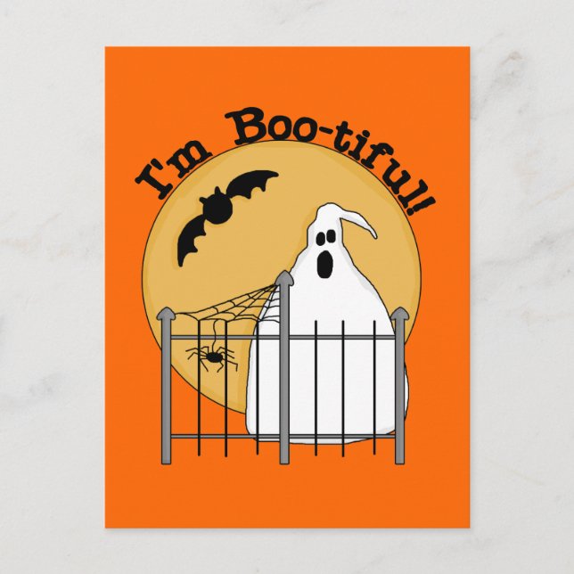 Ich bin schöne Halloween-T - Shirt und -Geschenke Postkarte (Vorderseite)