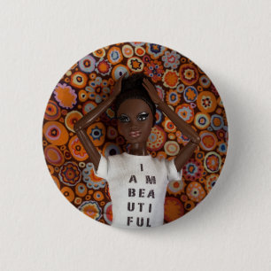 Ich bin schöner Knopf - Nzinga Button
