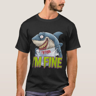 Ich bin schönes FilmHalloween Zombie Shark Bite Sa T-Shirt