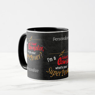 Ich bin Schulberater, was ist dein Super-Power? Tasse