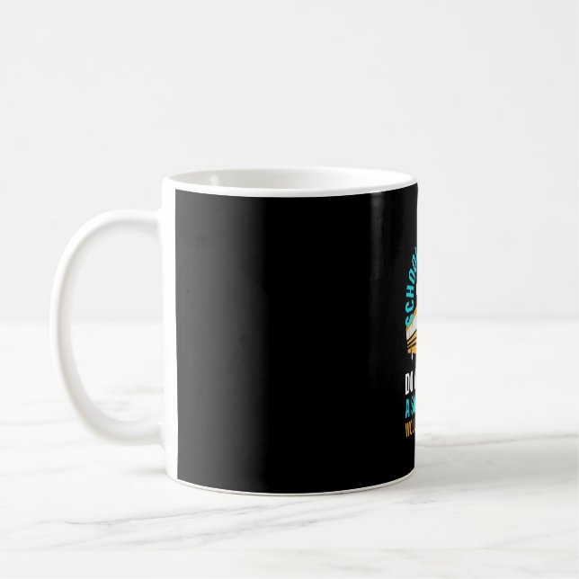 Ich bin Schulbusfahrer Kaffeetasse (Links)