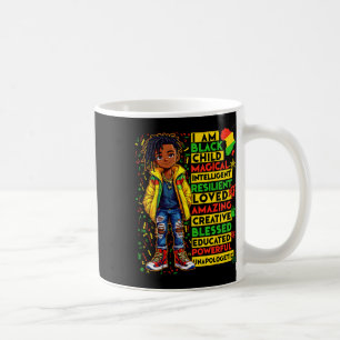 Ich bin schwarz Kind Geschichtsmonat Afroamerikane Kaffeetasse