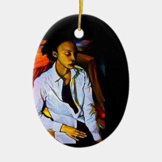 ICH BIN SCHWARZE ABER COMELY Porzellanverzierung Keramikornament