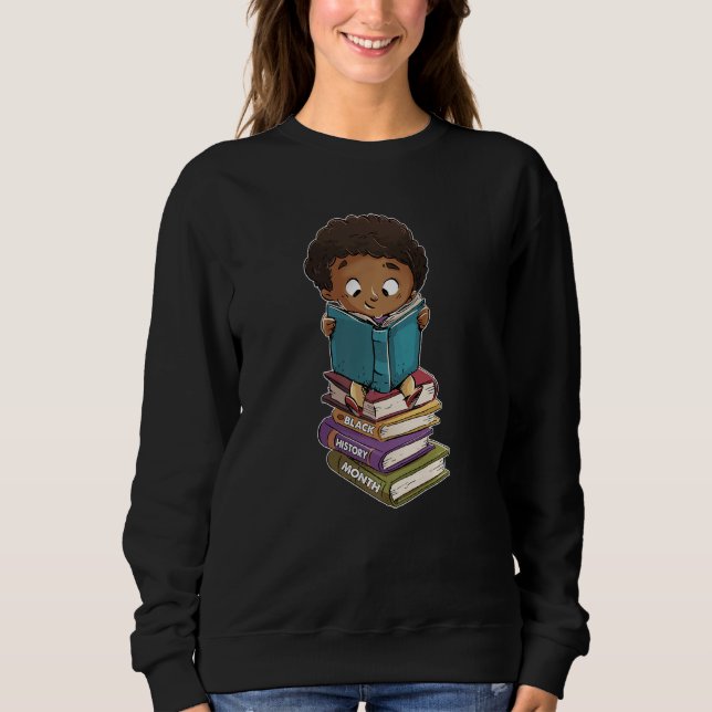 Ich bin schwarze Geschichte Afrikaner schwarzer St Sweatshirt (Vorderseite)