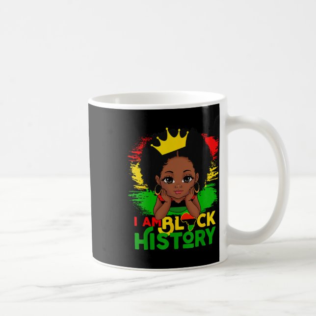 Ich bin schwarze Geschichte Bhm schwarzer Stolz sc Kaffeetasse (Rechts)