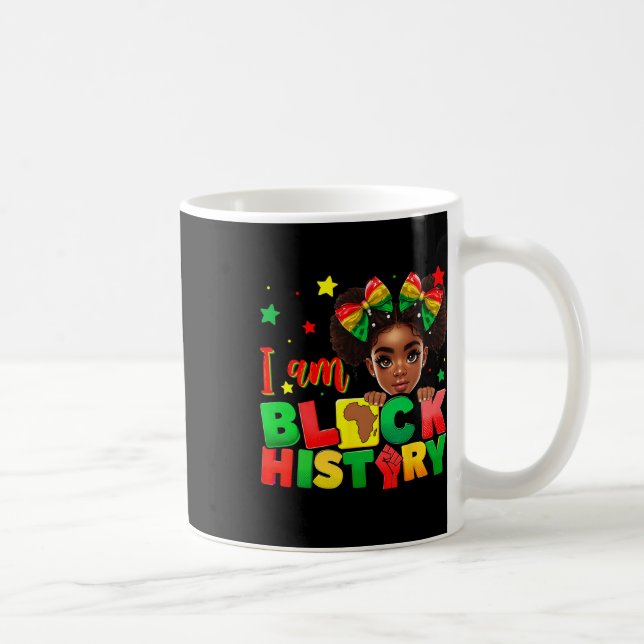 Ich bin Schwarze Geschichte Bhm Schwarzer Stolz Sc Kaffeetasse (Rechts)