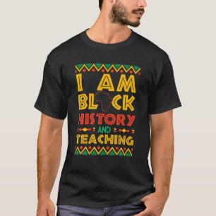 Ich bin schwarze Geschichte, die Coole schwarze Ge T-Shirt