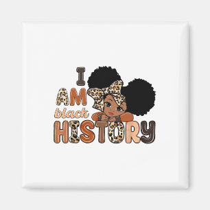 Ich bin schwarze Geschichte feiere den Monat der s Magnet