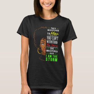 Ich bin Schwarze Geschichte Monat Frau Melanin Bla T-Shirt