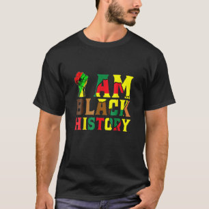 Ich bin schwarze Geschichte Monat lustiger afrikan T-Shirt