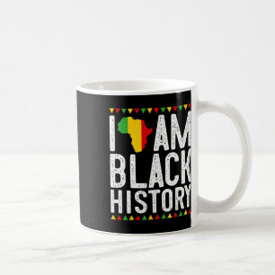 Ich bin schwarze Geschichte Schwarze Geschichte Mo Kaffeetasse