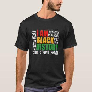 Ich bin schwarze Geschichte Schwarze Geschichte Mo T-Shirt