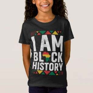 Ich bin schwarze Geschichte schwarze Geschichte Mo T-Shirt