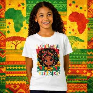 Ich bin schwarze Geschichte T-Shirt