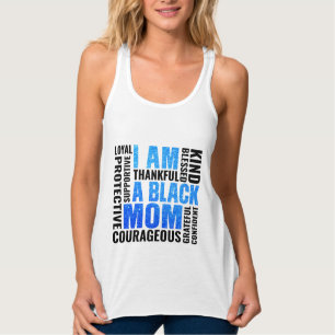Ich bin   Schwarze Mama Tank Top