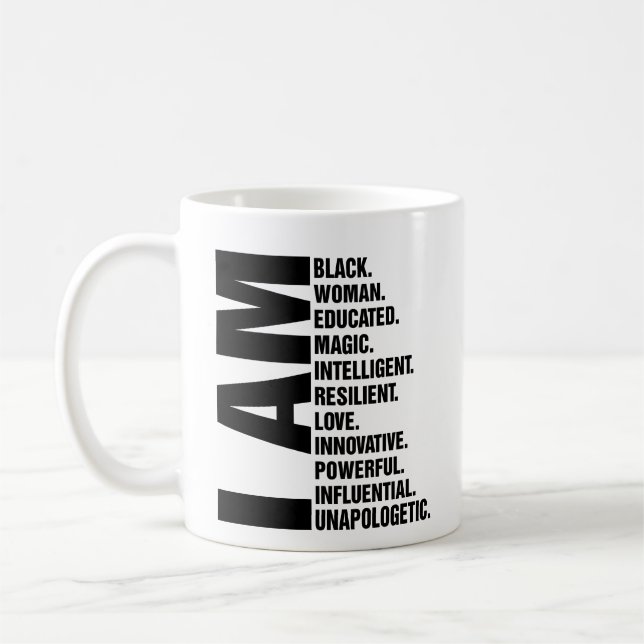 Ich bin schwarze Tasse (Links)