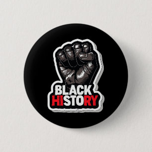 Ich bin Schwarzer Geschichtsmonat Afrikanischer St Button