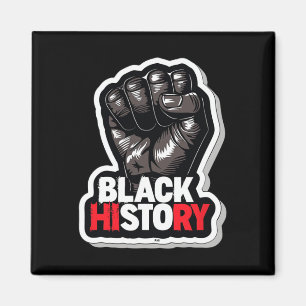 Ich bin Schwarzer Geschichtsmonat Afrikanischer St Magnet