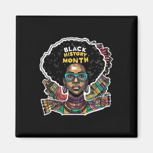Ich bin Schwarzer Geschichtsmonat Afrikanischer St Magnet