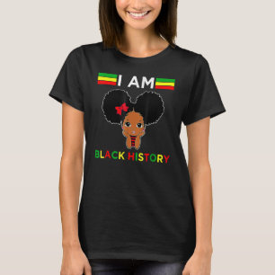 Ich bin schwarzer Monat der starke afrikanische Kö T-Shirt