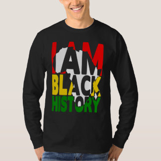 Ich bin Schwarzgeschichte Monat Afrikanischer amer T-Shirt