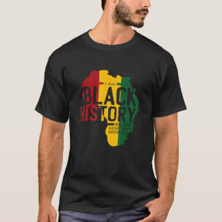 Ich bin Schwarzgeschichte-Monatsdesign T-Shirt
