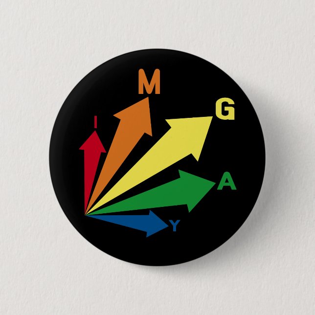 Ich bin schwul button (Vorderseite)