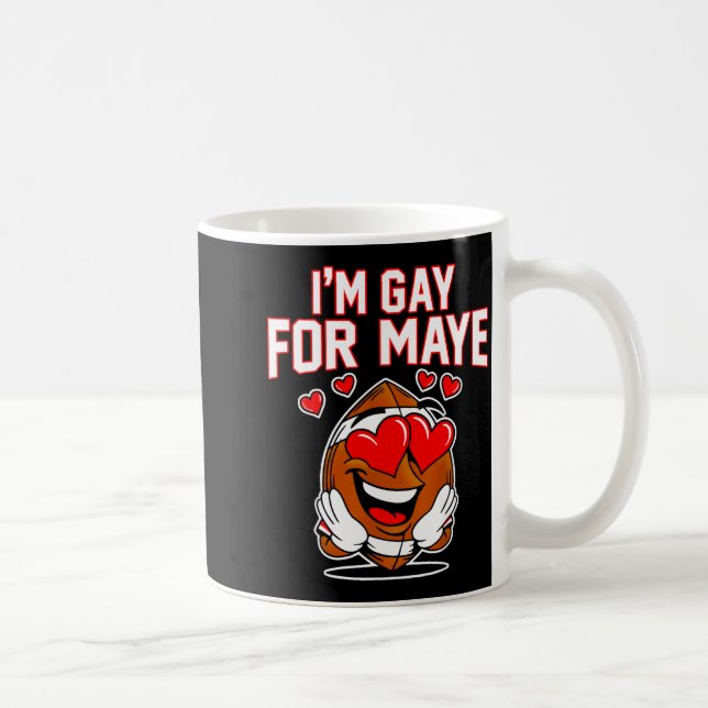 Ich bin schwul für Maye  Kaffeetasse (Rechts)