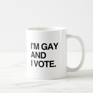 ICH BIN SCHWUL UND ICH WÄHLE.png Tasse